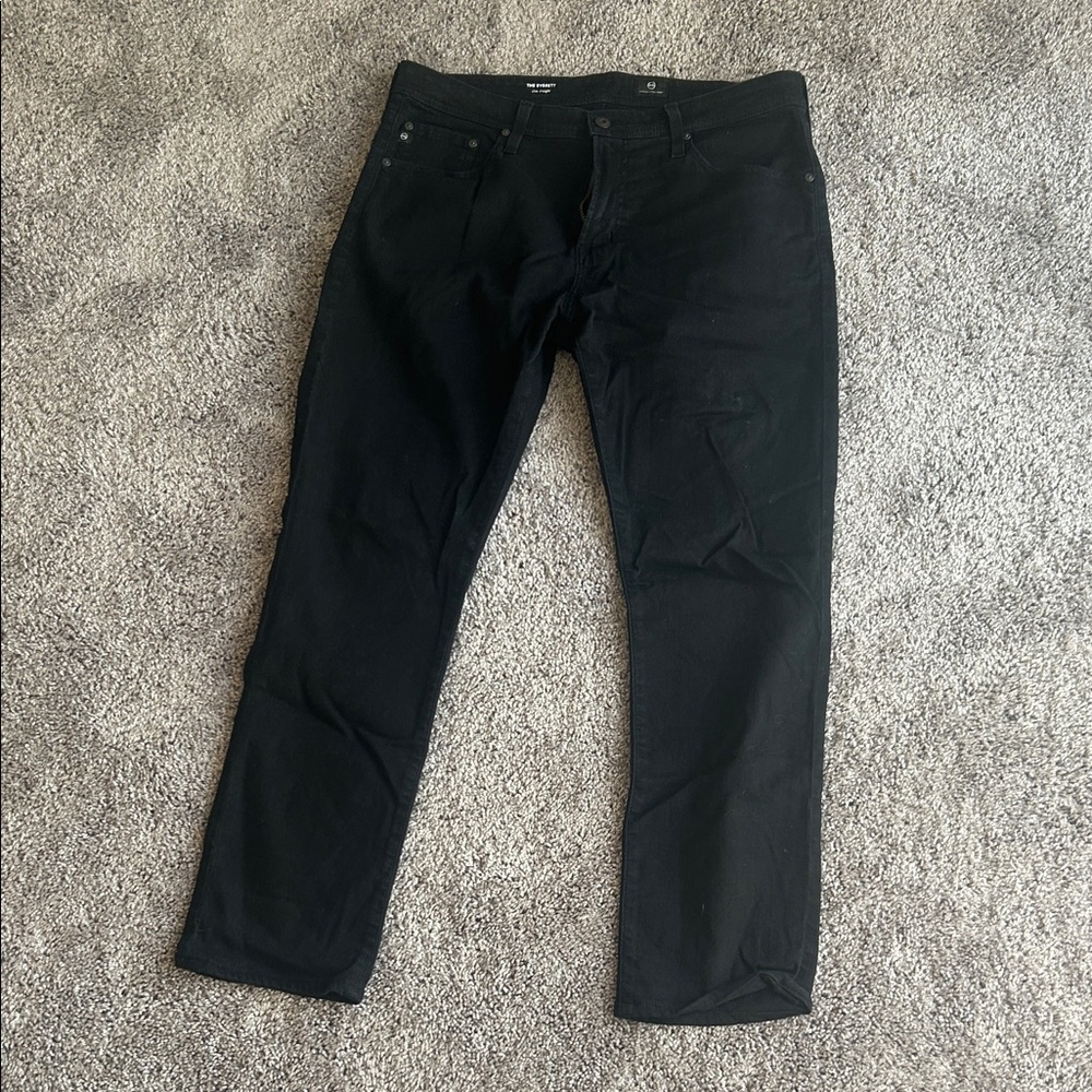 AG Adriano Goldschmied Men's Dark Jeans